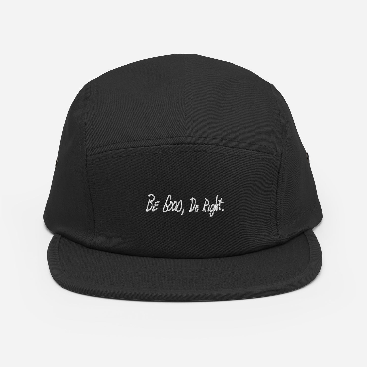 The "Be Good, Do Right." 5 Panel Hat