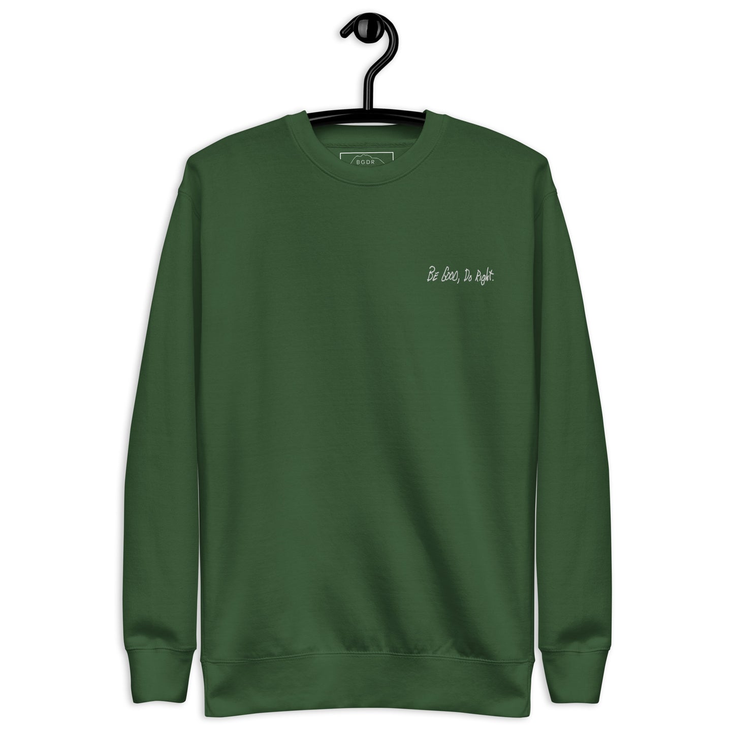 The "Be Good, Do Right." Sweater