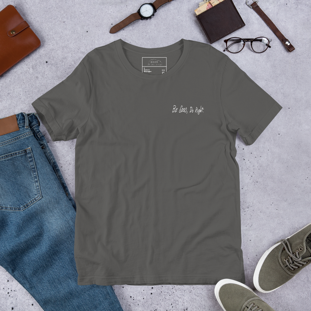 The "Be Good, Do Right." Basic Tee